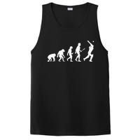 Funny History of Cricket Lover Gifts Evolution Of Cricket PosiCharge Competitor Tank