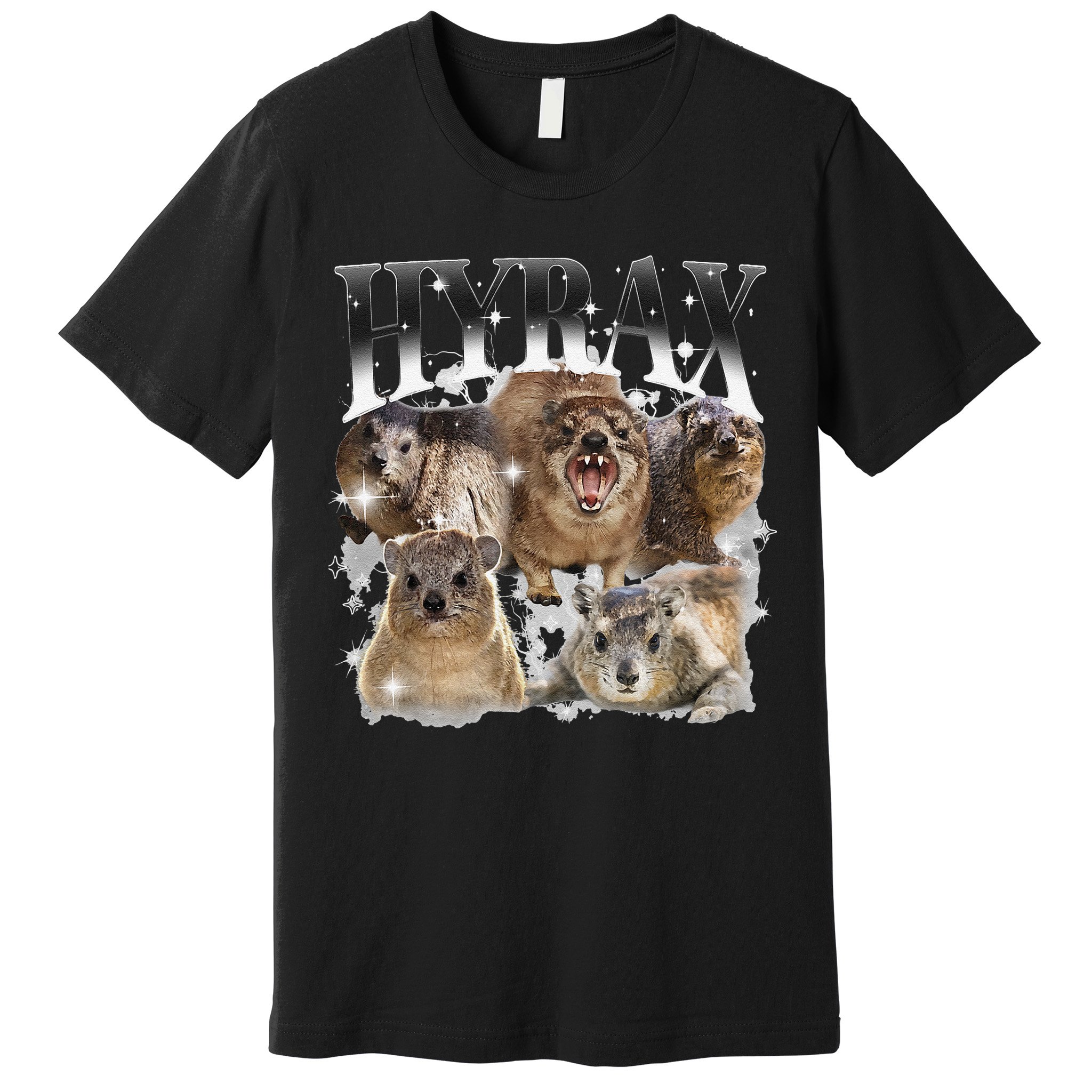 Funny Hyrax Oddly Specific Meme Animal For Family Premium T-Shirt