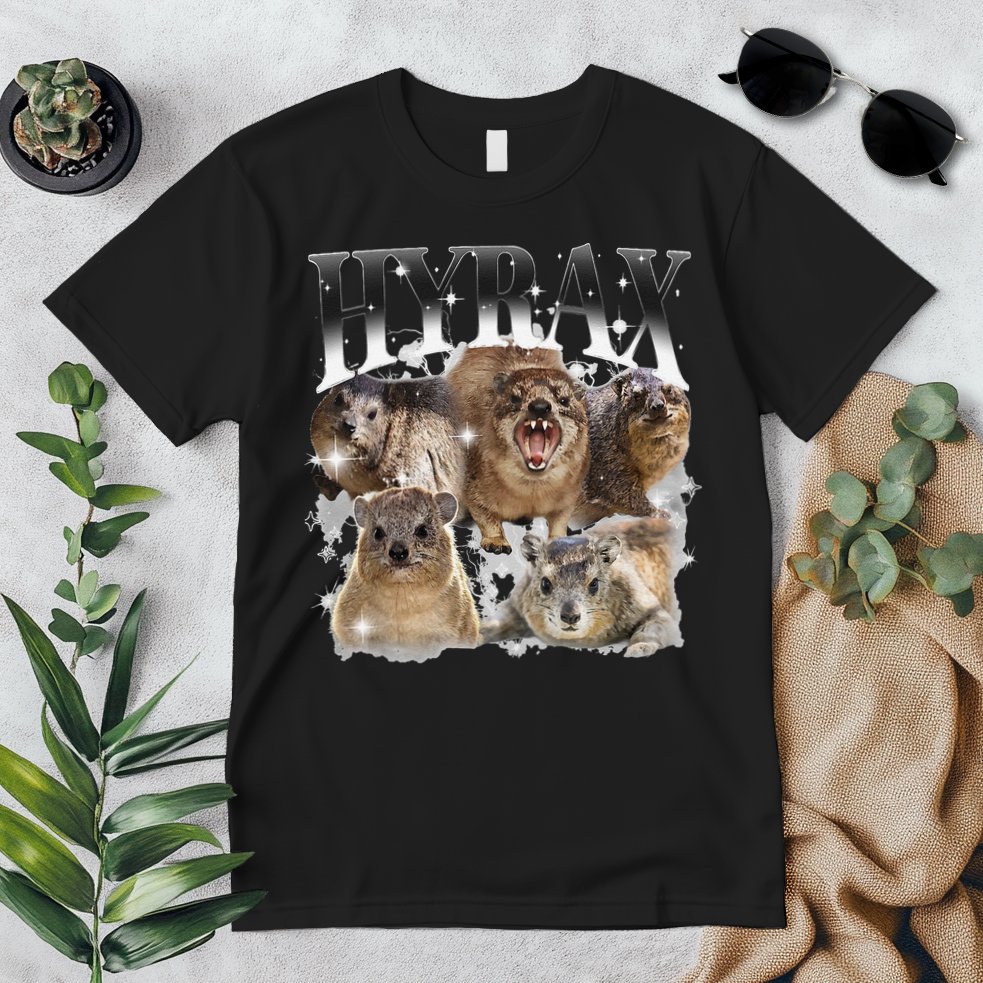 Funny Hyrax Oddly Specific Meme Animal For Family Premium T-Shirt