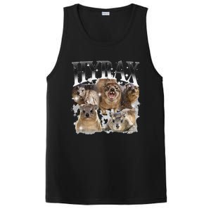 Funny Hyrax Oddly Specific Meme Animal For Family PosiCharge Competitor Tank