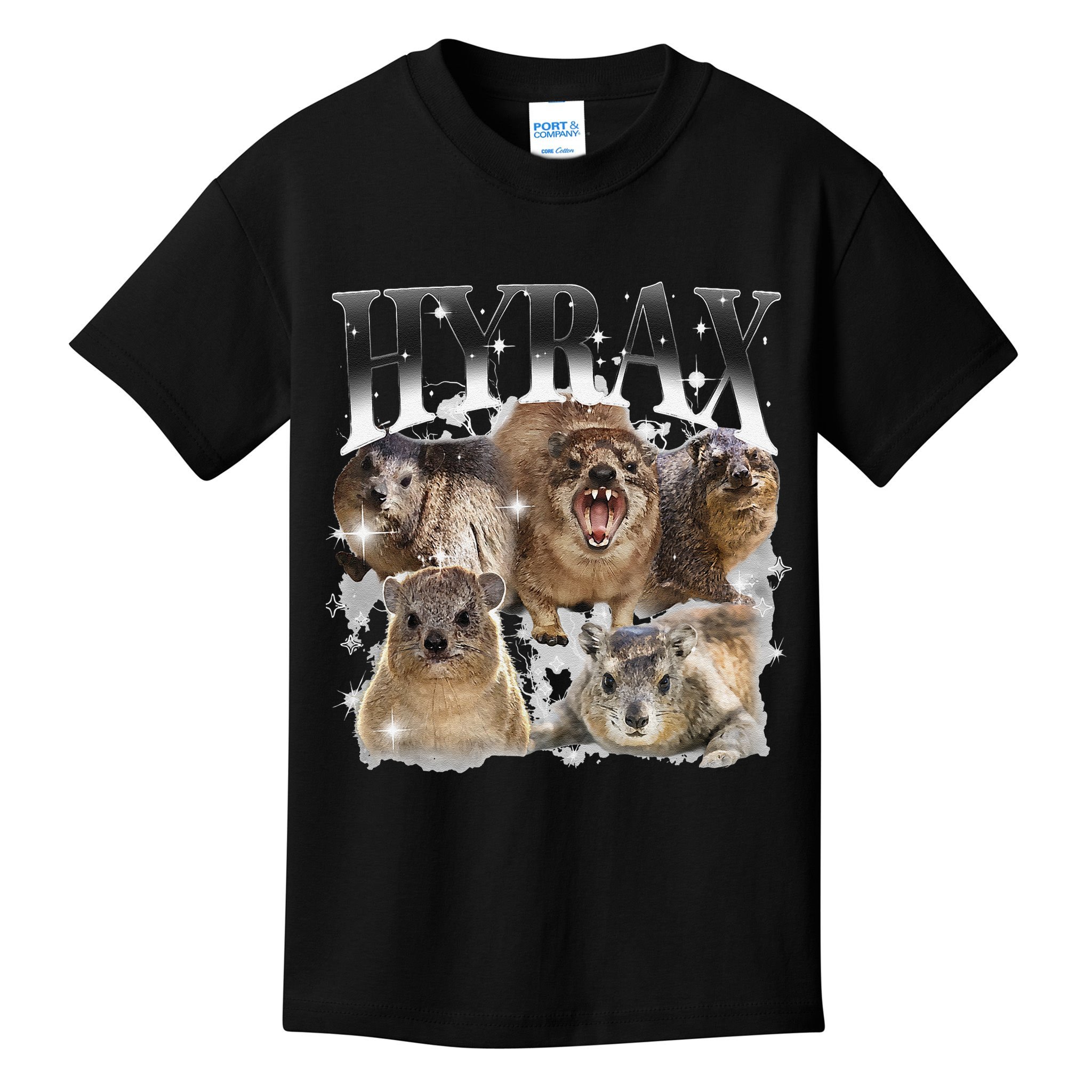 Funny Hyrax Oddly Specific Meme Animal For Family Kids T-Shirt