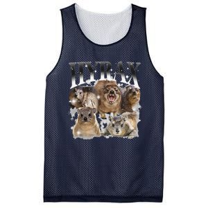 Funny Hyrax Oddly Specific Meme Animal For Family Mesh Reversible Basketball Jersey Tank