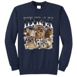 Funny Hyrax Oddly Specific Meme Animal For Family Tall Sweatshirt