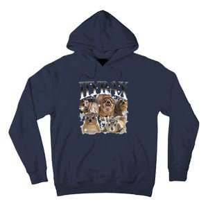 Funny Hyrax Oddly Specific Meme Animal For Family Tall Hoodie