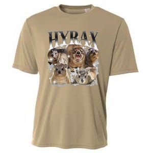 Funny Hyrax Oddly Specific Meme Animal For Family Cooling Performance Crew T-Shirt