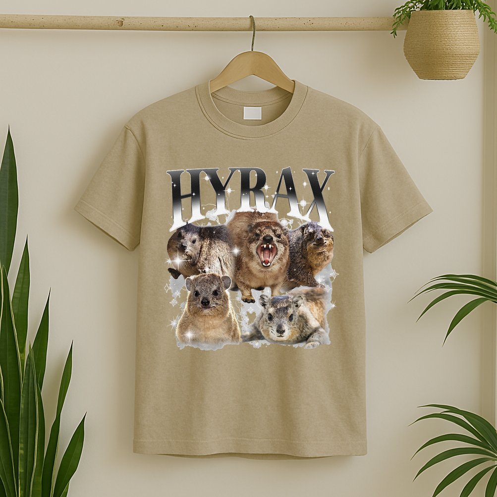 Funny Hyrax Oddly Specific Meme Animal For Family T-Shirt