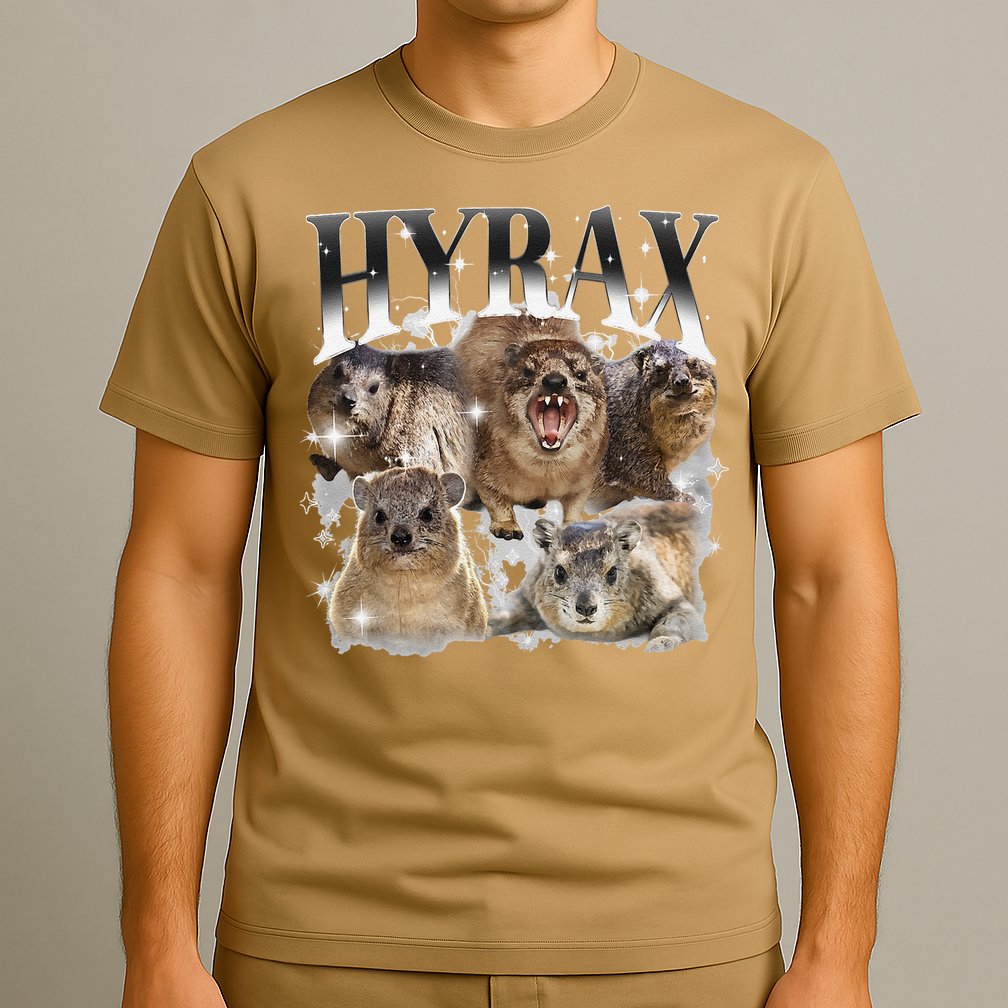 Funny Hyrax Oddly Specific Meme Animal For Family T-Shirt