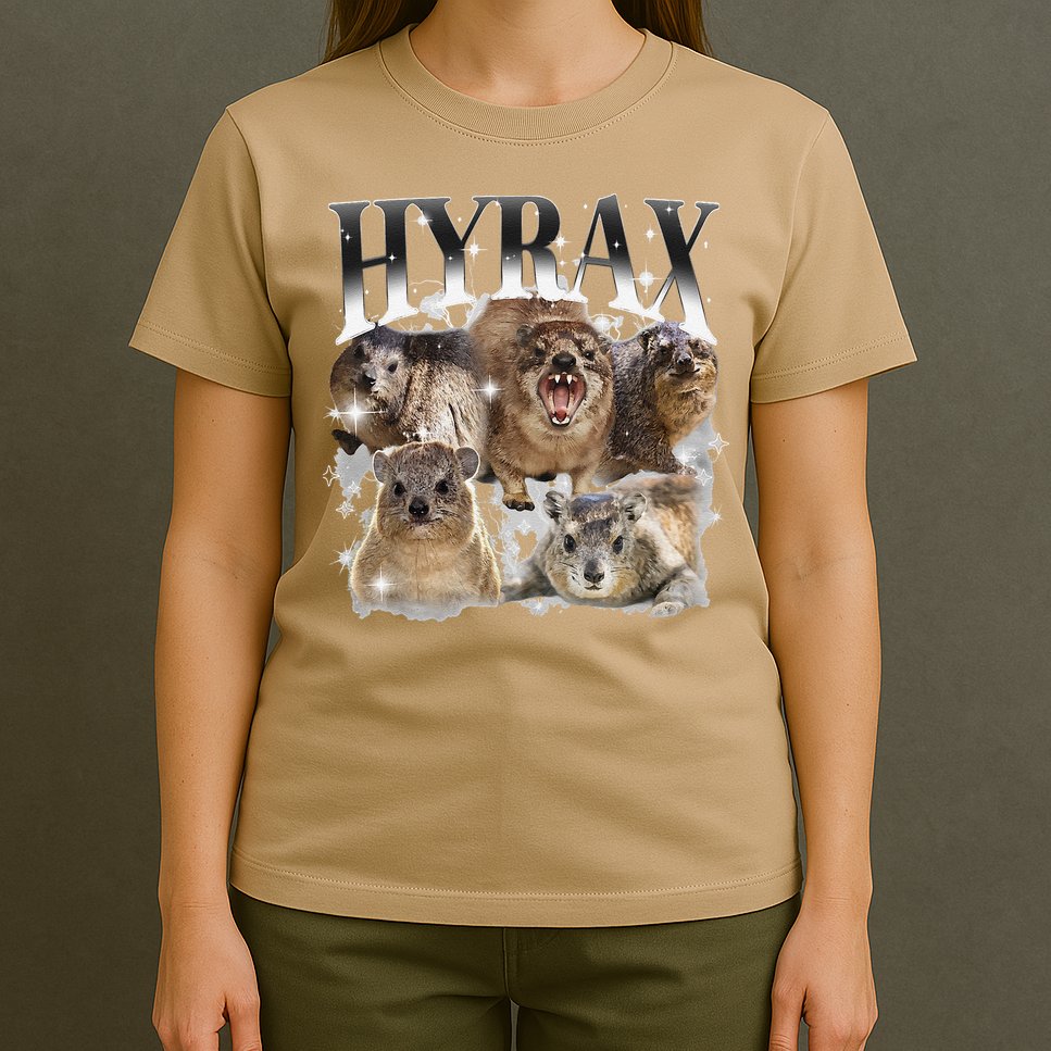 Funny Hyrax Oddly Specific Meme Animal For Family T-Shirt
