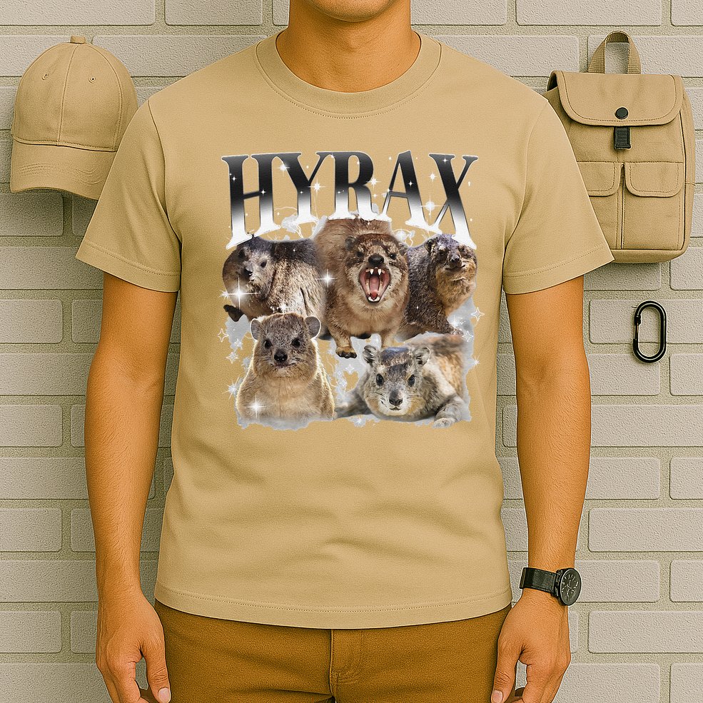 Funny Hyrax Oddly Specific Meme Animal For Family T-Shirt