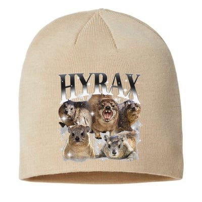 Funny Hyrax Oddly Specific Meme Animal For Family Sustainable Beanie