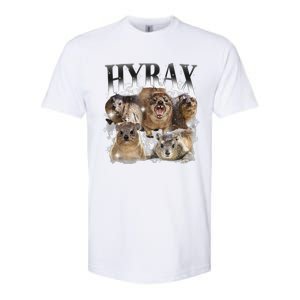 Funny Hyrax Oddly Specific Meme Animal For Family Softstyle CVC T-Shirt