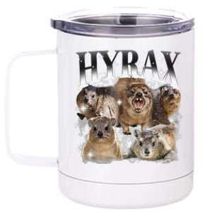 Funny Hyrax Oddly Specific Meme Animal For Family 12 oz Stainless Steel Tumbler Cup