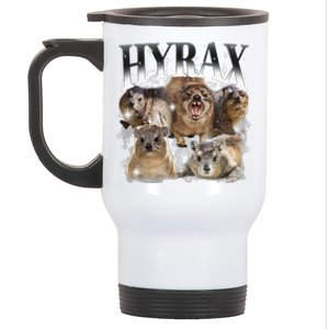 Funny Hyrax Oddly Specific Meme Animal For Family Stainless Steel Travel Mug