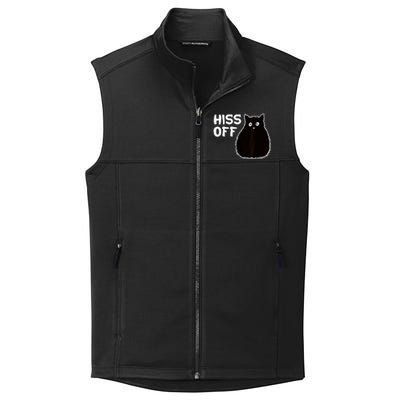 Funny Hiss Off Funny Gift Collective Smooth Fleece Vest