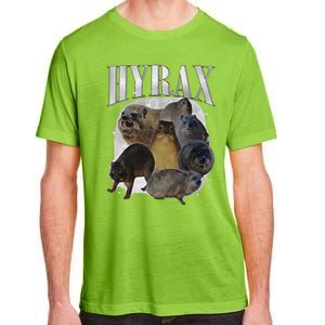 Funny Hyrax Oddly Specific Meme Animal For Family Gift Adult ChromaSoft Performance T-Shirt