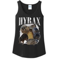 Funny Hyrax Oddly Specific Meme Animal For Family Gift Ladies Essential Tank