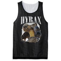 Funny Hyrax Oddly Specific Meme Animal For Family Gift Mesh Reversible Basketball Jersey Tank