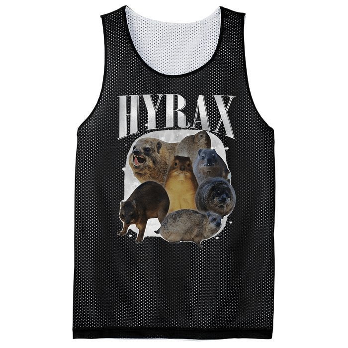 Funny Hyrax Oddly Specific Meme Animal For Family Gift Mesh Reversible Basketball Jersey Tank