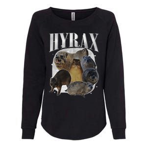 Funny Hyrax Oddly Specific Meme Animal For Family Gift Womens California Wash Sweatshirt