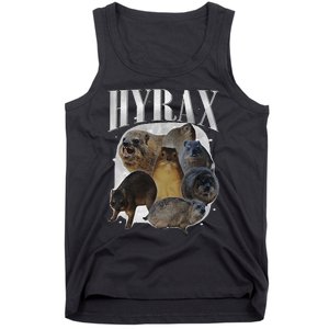 Funny Hyrax Oddly Specific Meme Animal For Family Gift Tank Top