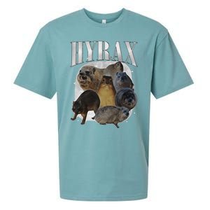 Funny Hyrax Oddly Specific Meme Animal For Family Gift Sueded Cloud Jersey T-Shirt