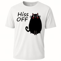 Funny Hiss Off Cat Lovers Quote Cooling Performance Crew T-Shirt