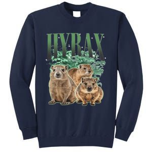 Funny Hyrax Oddly Specific Meme Animal For Family Tall Sweatshirt