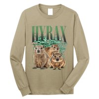 Funny Hyrax Oddly Specific Meme Animal For Family Long Sleeve Shirt