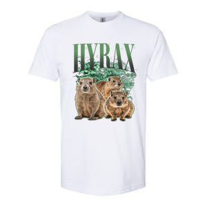 Funny Hyrax Oddly Specific Meme Animal For Family Softstyle CVC T-Shirt