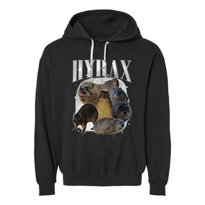 Funny Hyrax Oddly Specific Meme Animal For Family Garment-Dyed Fleece Hoodie