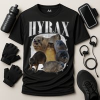 Funny Hyrax Oddly Specific Meme Animal For Family Cooling Performance Crew T-Shirt
