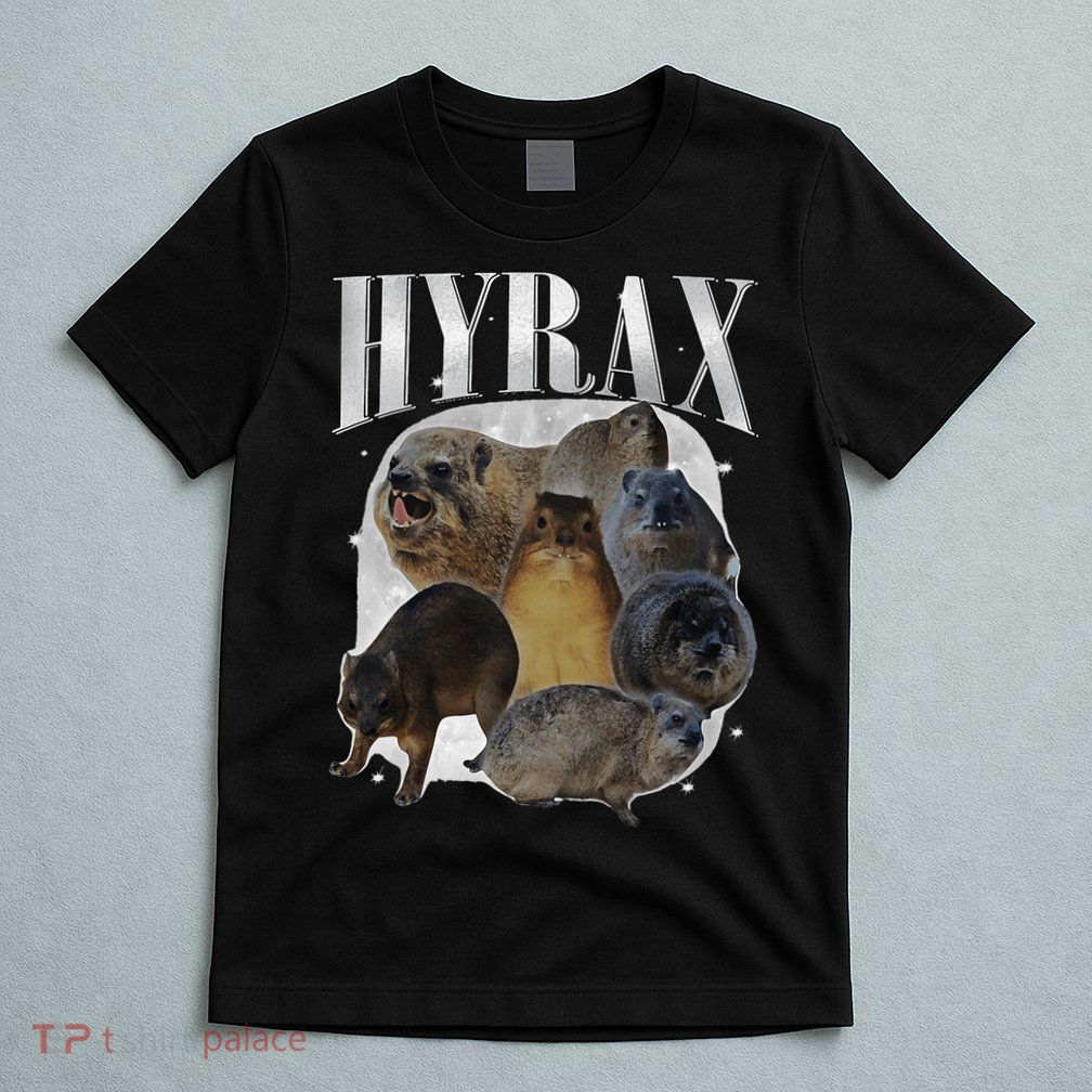 Funny Hyrax Oddly Specific Meme Animal For Family T-Shirt