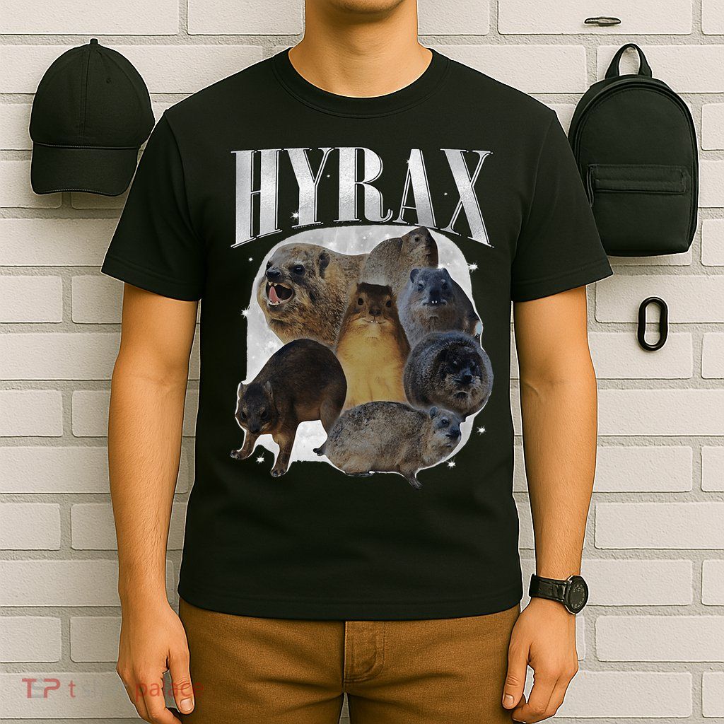 Funny Hyrax Oddly Specific Meme Animal For Family T-Shirt