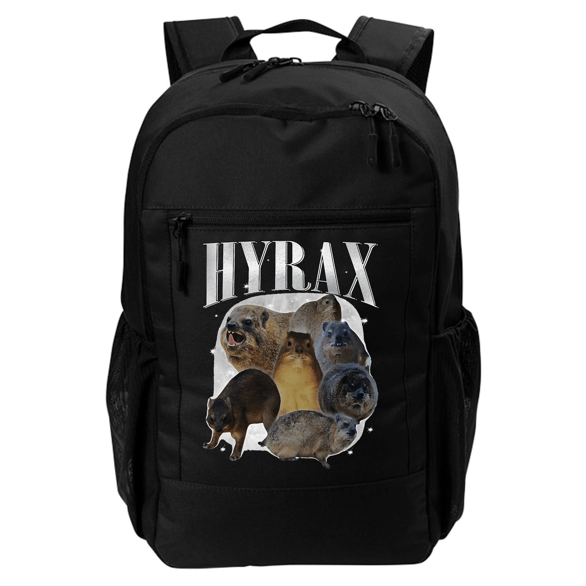 Funny Hyrax Oddly Specific Meme Animal For Family Backpack