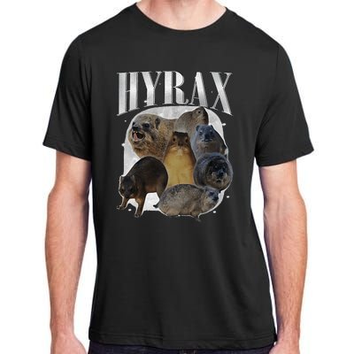 Funny Hyrax Oddly Specific Meme Animal For Family Adult ChromaSoft Performance T-Shirt