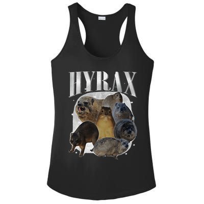 Funny Hyrax Oddly Specific Meme Animal For Family Ladies PosiCharge Competitor Racerback Tank