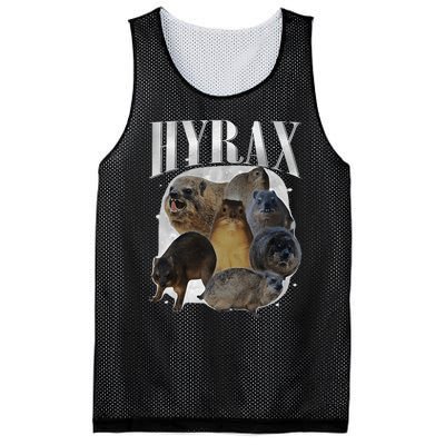 Funny Hyrax Oddly Specific Meme Animal For Family Mesh Reversible Basketball Jersey Tank