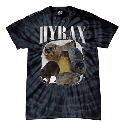 Funny Hyrax Oddly Specific Meme Animal For Family Tie-Dye T-Shirt