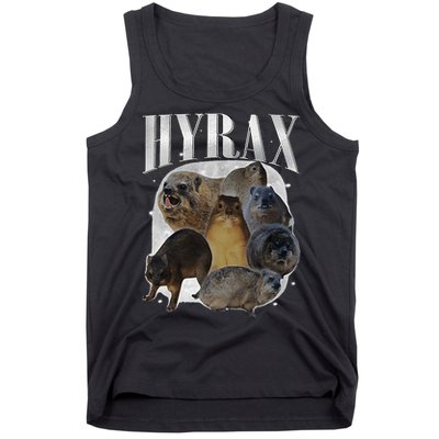 Funny Hyrax Oddly Specific Meme Animal For Family Tank Top