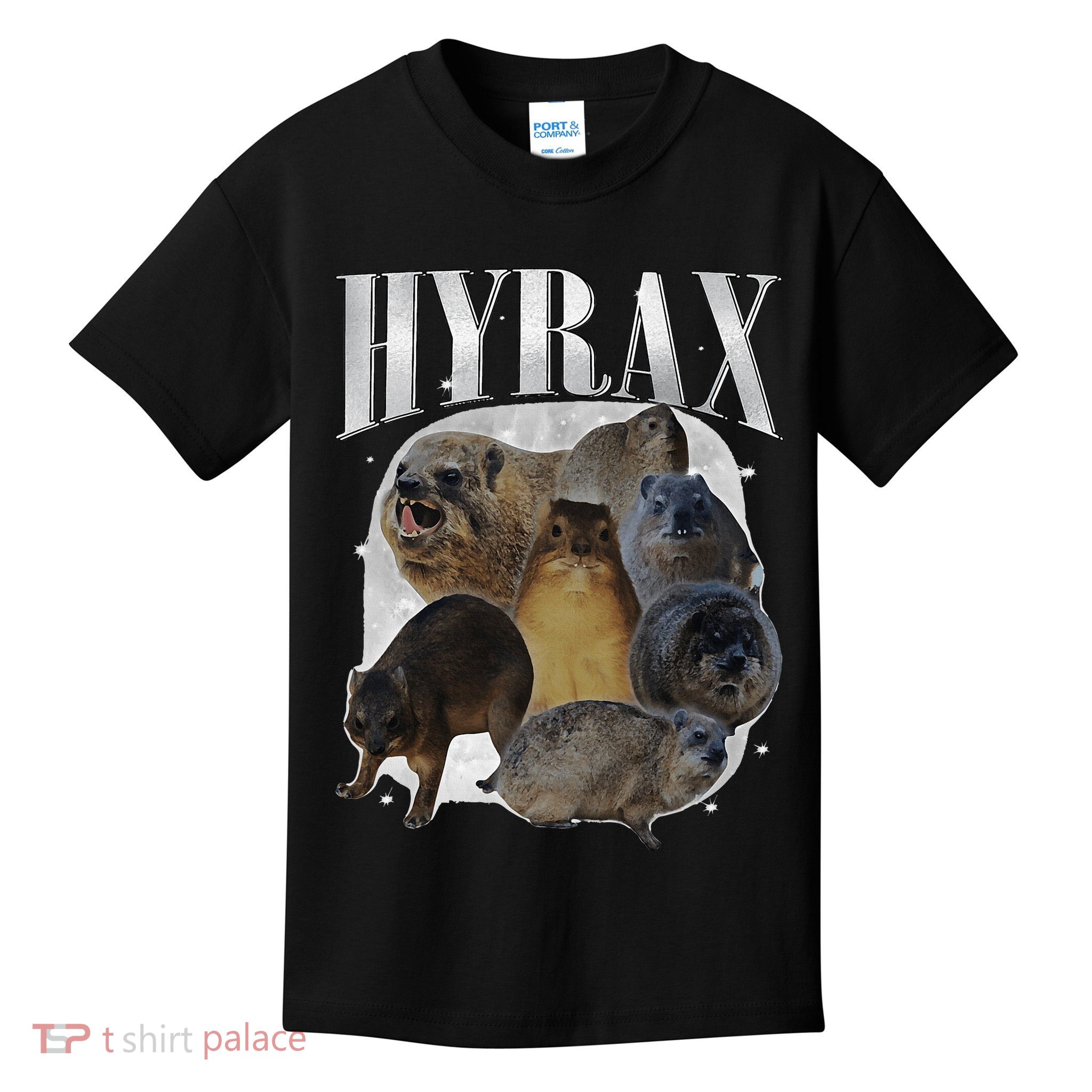 Funny Hyrax Oddly Specific Meme Animal For Family Kids T-Shirt