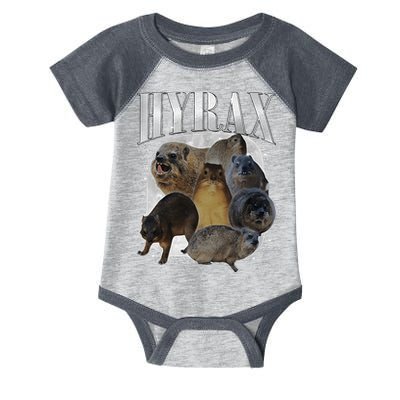 Funny Hyrax Oddly Specific Meme Animal For Family Infant Baby Jersey Bodysuit