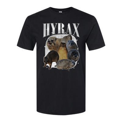 Funny Hyrax Oddly Specific Meme Animal For Family Softstyle CVC T-Shirt