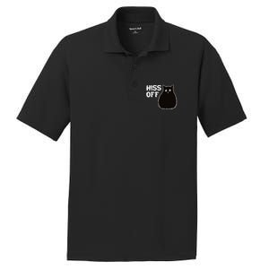 Funny Hiss Off Funny Gift PosiCharge RacerMesh Polo