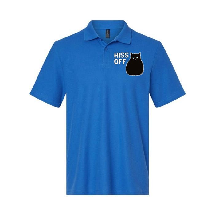 Funny Hiss Off Funny Gift Softstyle Adult Sport Polo