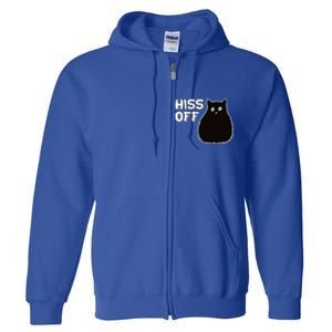 Funny Hiss Off Funny Gift Full Zip Hoodie