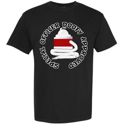 Funny Halloween Officer Doofy Costume Halloween Gift Garment-Dyed Heavyweight T-Shirt