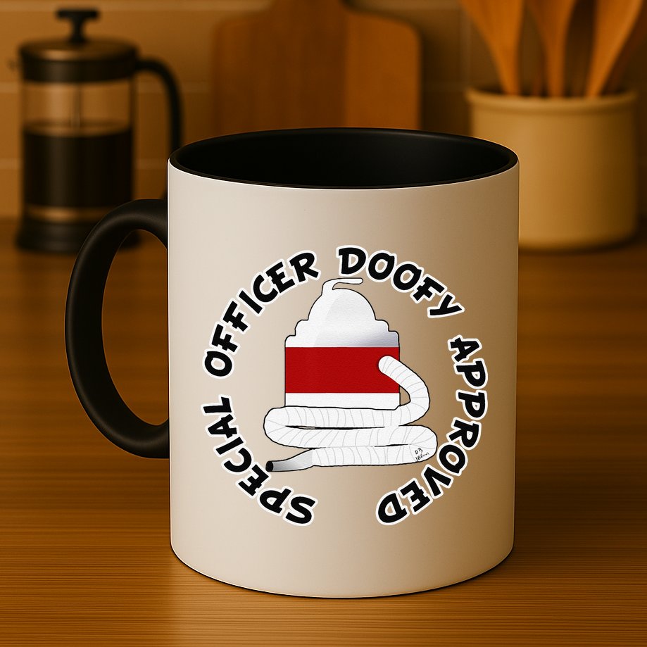 Funny Halloween Officer Doofy Costume Halloween Gift Mug