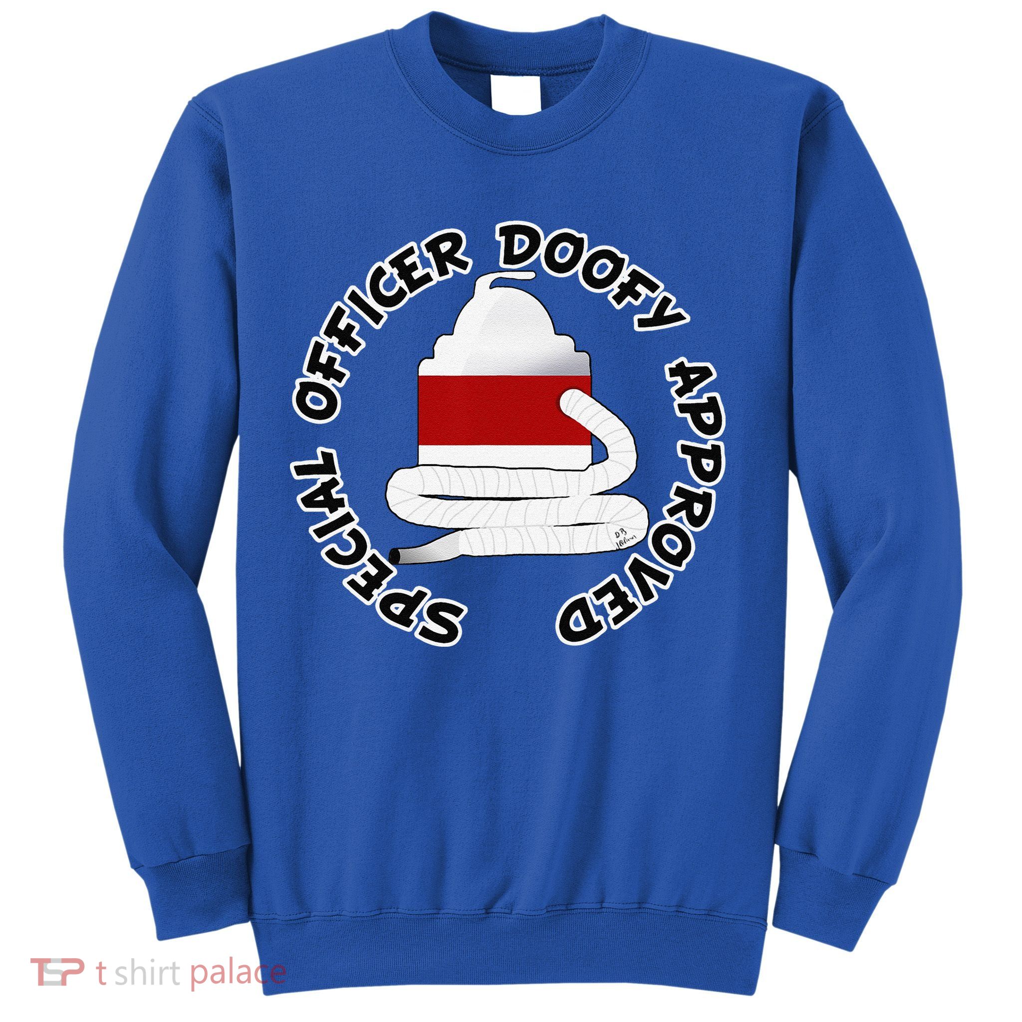 Funny Halloween Officer Doofy Costume Halloween Gift Sweatshirt