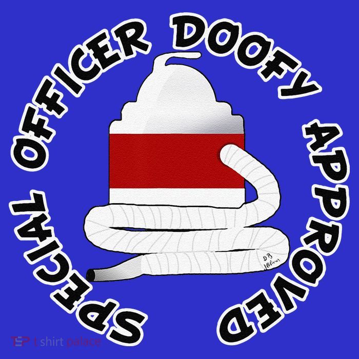 Funny Halloween Officer Doofy Costume Halloween Gift Premium T-Shirt