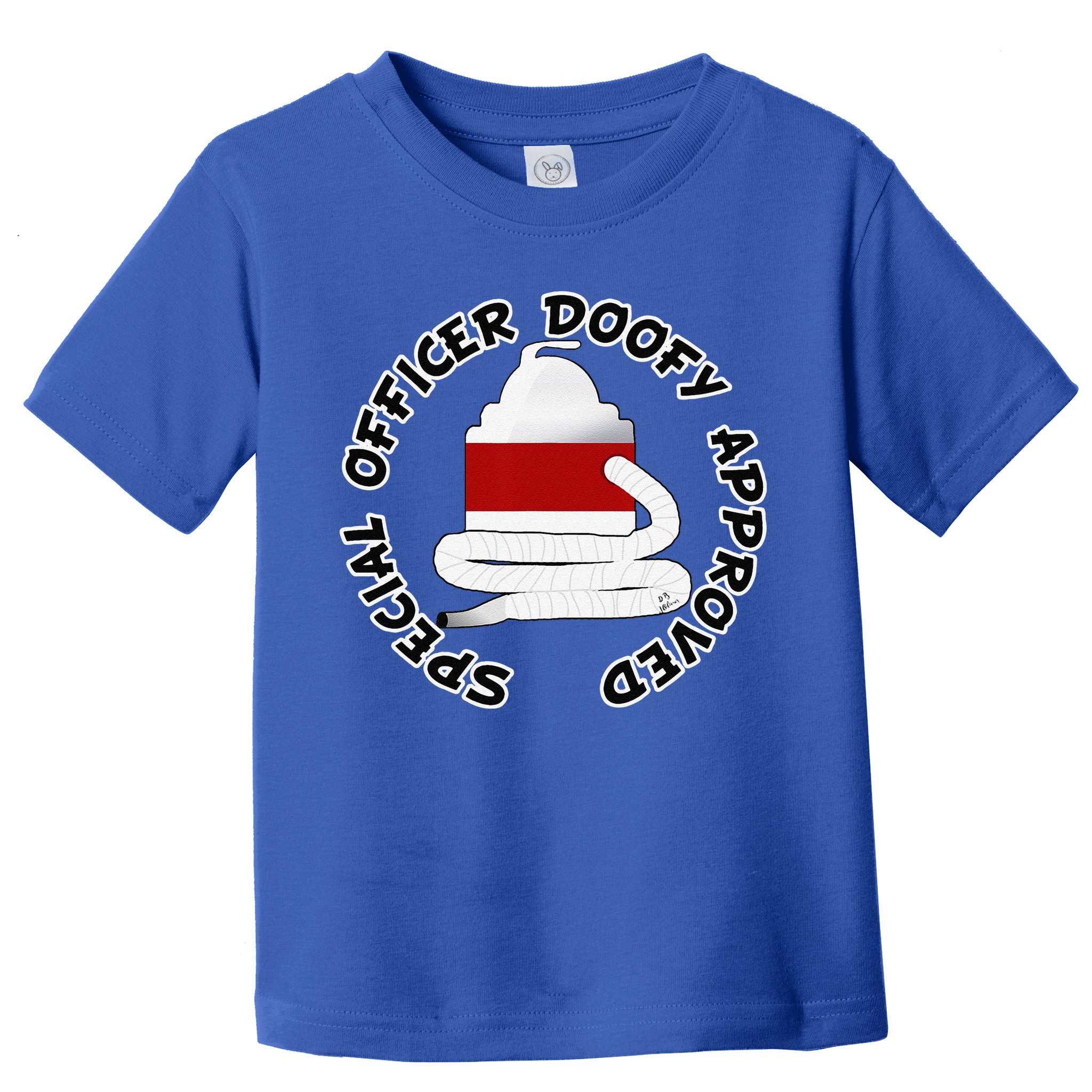Funny Halloween Officer Doofy Costume Halloween Gift Toddler T-Shirt